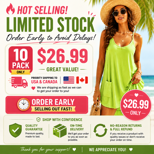 Special Sale❤️Women's Summer Sleeveless Mini Dress V Neck Spaghetti